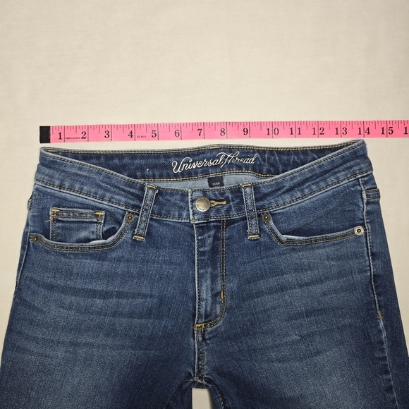 Universal Thread Mid-rise Skinny Midwash Women's Jeans Size 2R - Picture 10 of 12